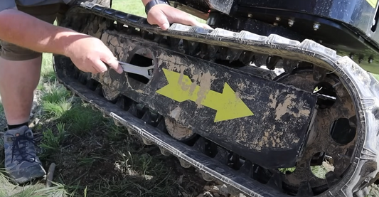 How to Adjust Mini Excavator Tracks