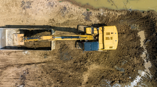 How to dig a trench for drainage with a mini excavator?