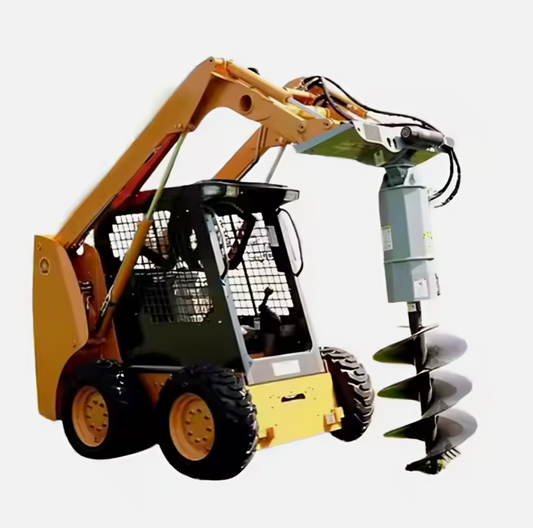 How To Attach A Hydraulic Auger To Your Skid Steer Loader