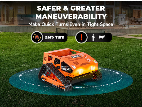 yard mower's zero-turn