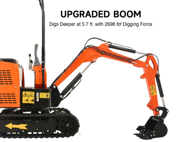 With its Kubota D722 engine, 2698 lbf digging force, and 5.7 ft. digging depth